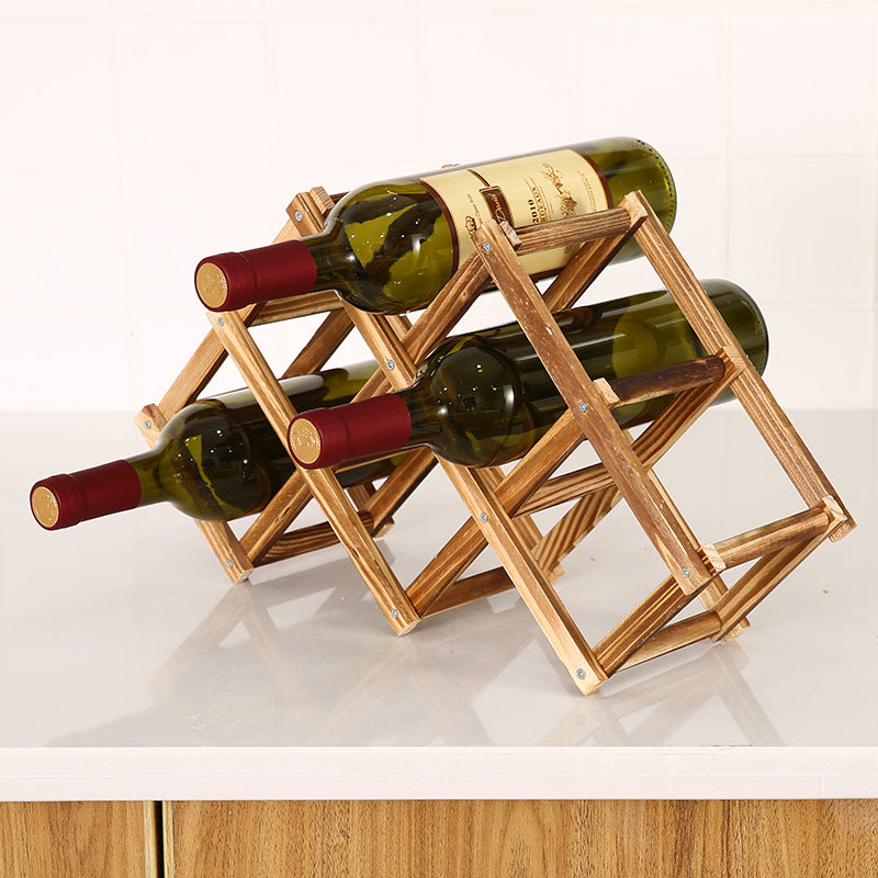 Wooden Wine Rack-Foldable