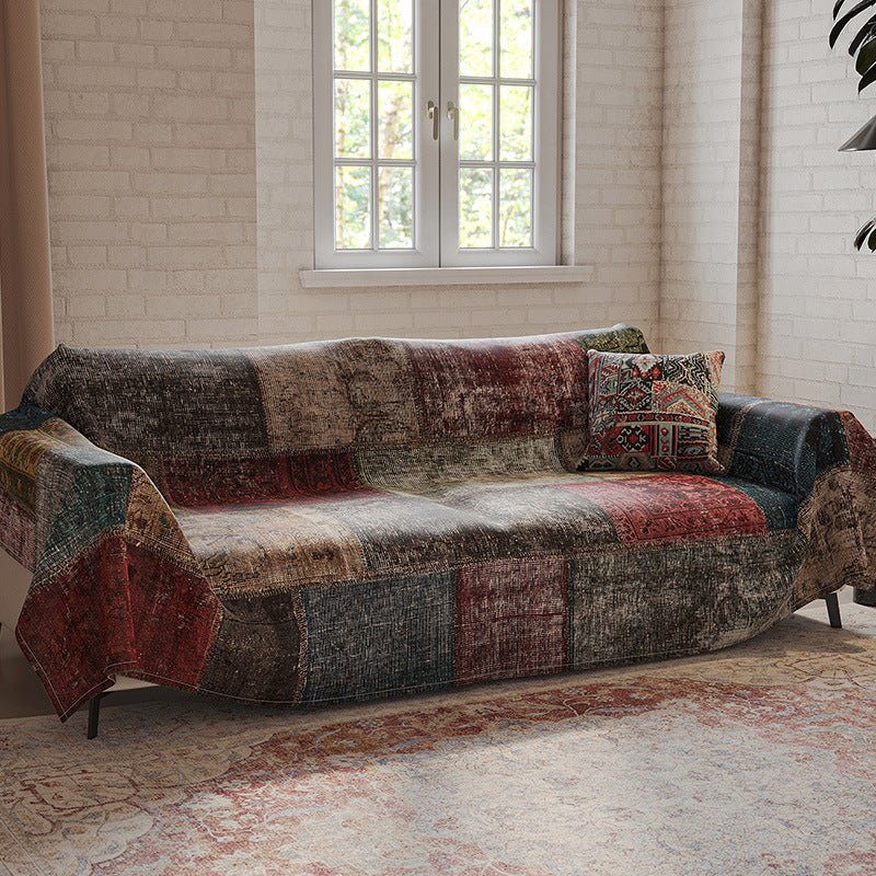 Ethnic-style Vintage Persian Sofa Cover Fabric - Snug & Homely