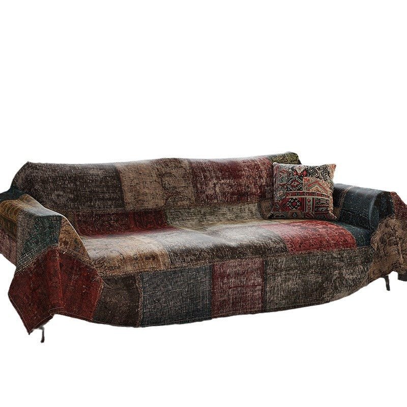 Ethnic-style Vintage Persian Sofa Cover Fabric - Snug & Homely