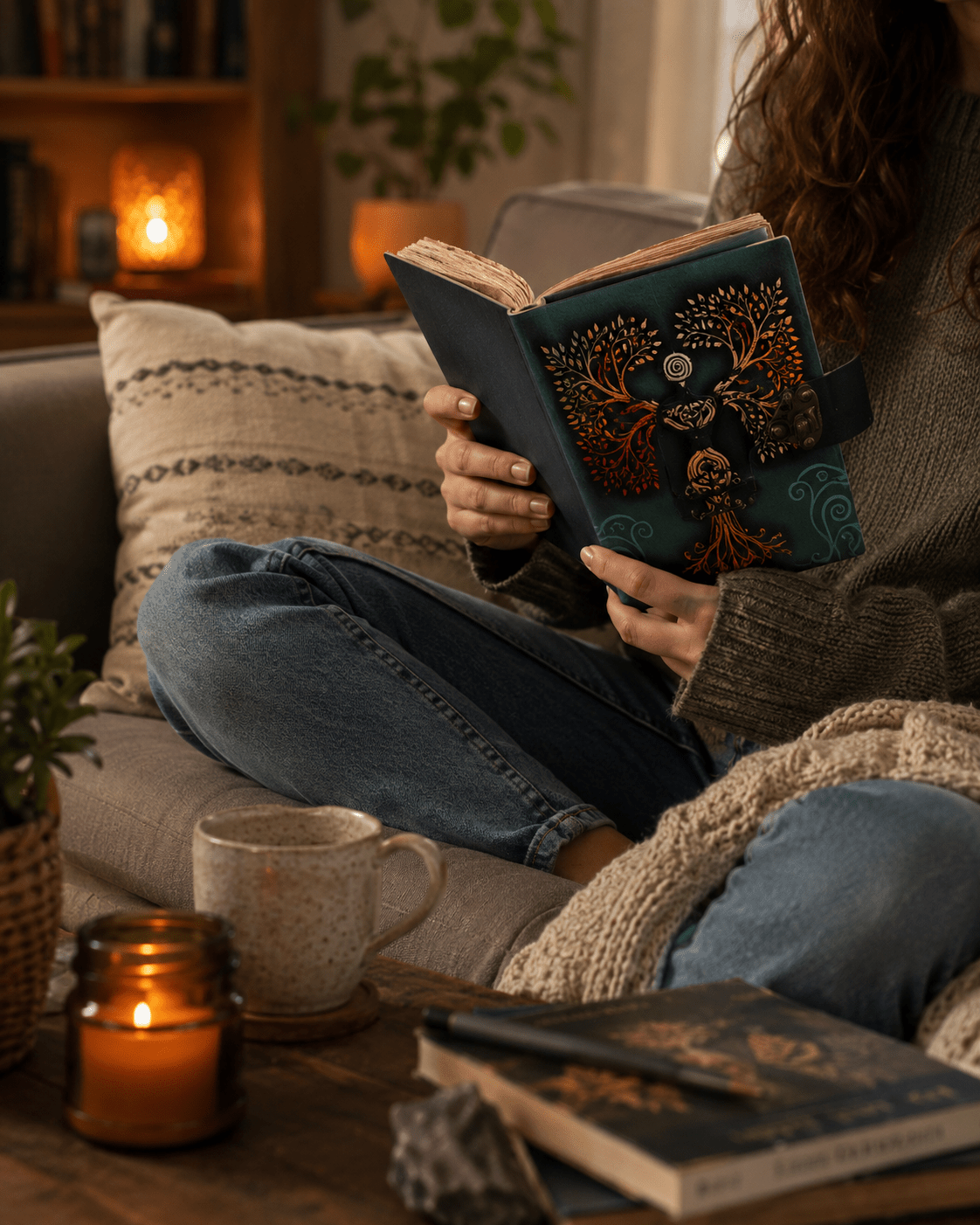 Exotic Leather Journal – Handcrafted with Artisanal Elegance - Snug & Homely