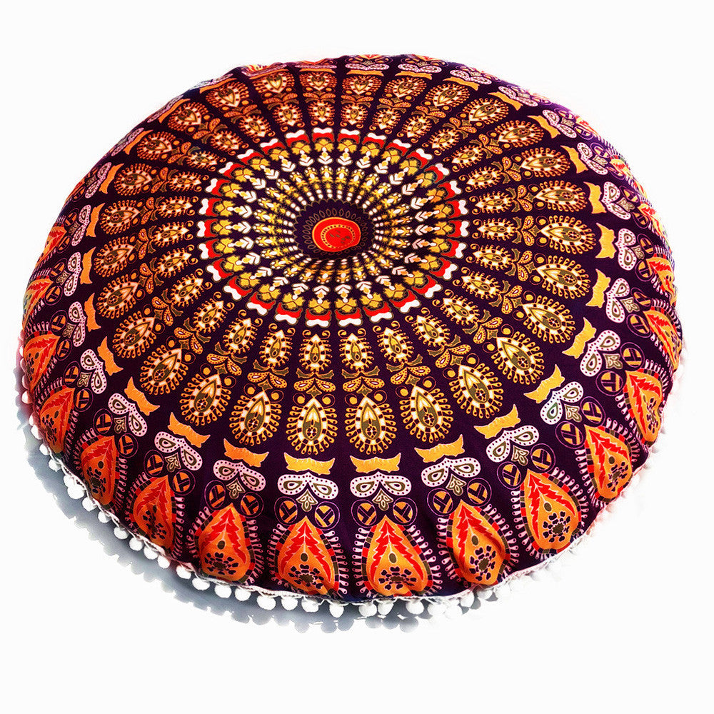 Lotus Round Cushion