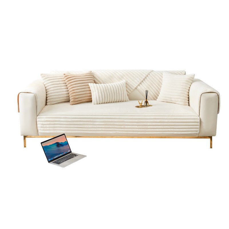 High-grade Plush Winter Sofa Cover - Snug & Homely