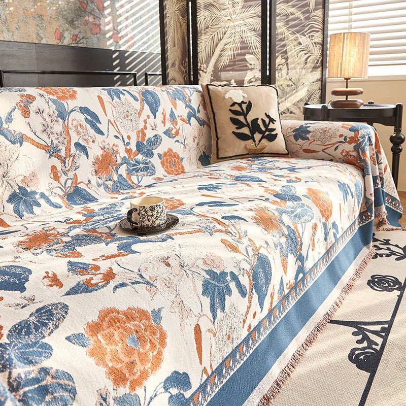 Home Fashion Chenille Sofa Cover - Snug & Homely