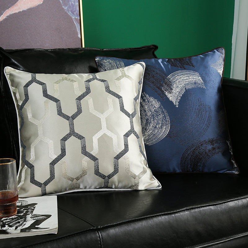 Light Luxury Simple Modern Sofa Pillow Cover - Snug & Homely