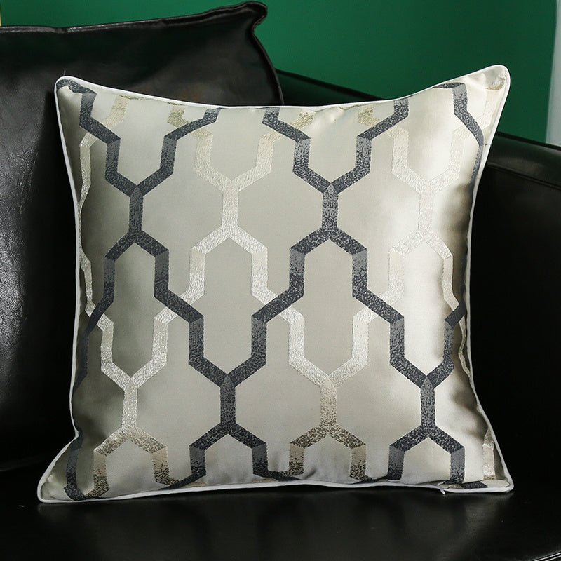 Light Luxury Simple Modern Sofa Pillow Cover - Snug & Homely