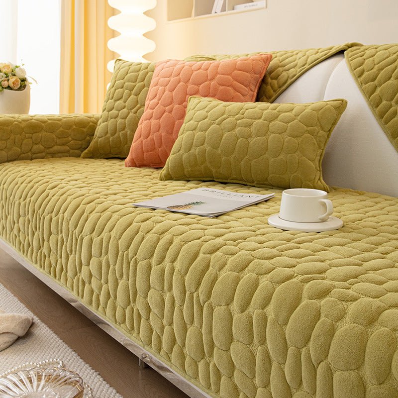 Milk Velvet Winter Sofa Cushion Thickened Anti Slip Seat Cushion - Snug & Homely