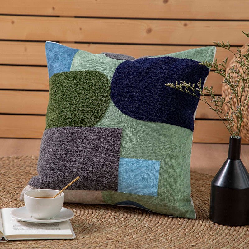 Nordic Cotton Canvas Throw Pillow Cover - Snug & Homely