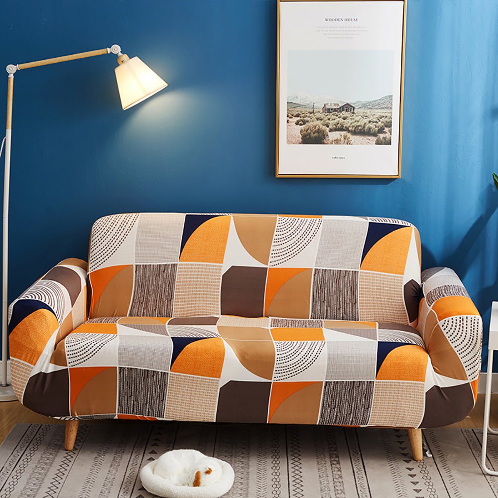Stretchy Nordic-Style All-Season Sofa Cover - Snug & Homely