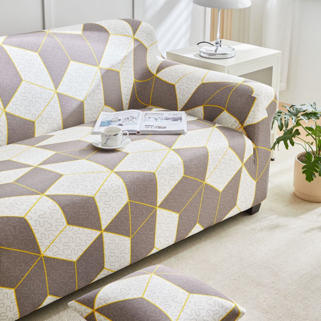 Stretchy Nordic-Style All-Season Sofa Cover - Snug & Homely