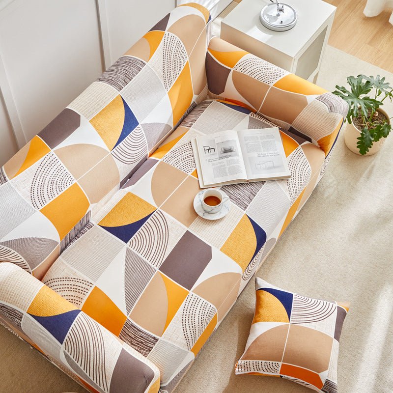Stretchy Nordic-Style All-Season Sofa Cover - Snug & Homely