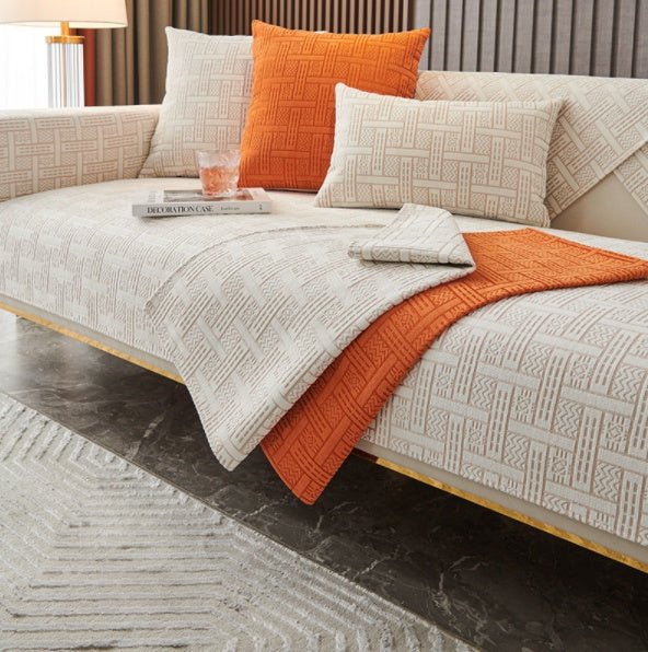 Universal Anti Slip Sofa Cover - Snug & Homely